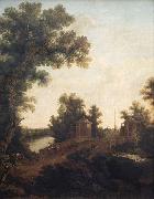 Semyon Shchedrin The Stone Bridge in Gatchina near Constable Square Sweden oil painting artist
